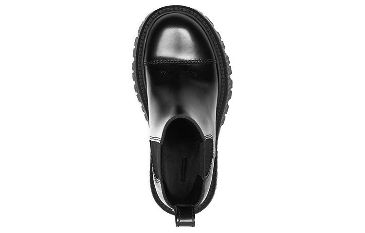 (WMNS) Balenciaga Tractor 20mm Boot 'Black' 641399WA8E91000