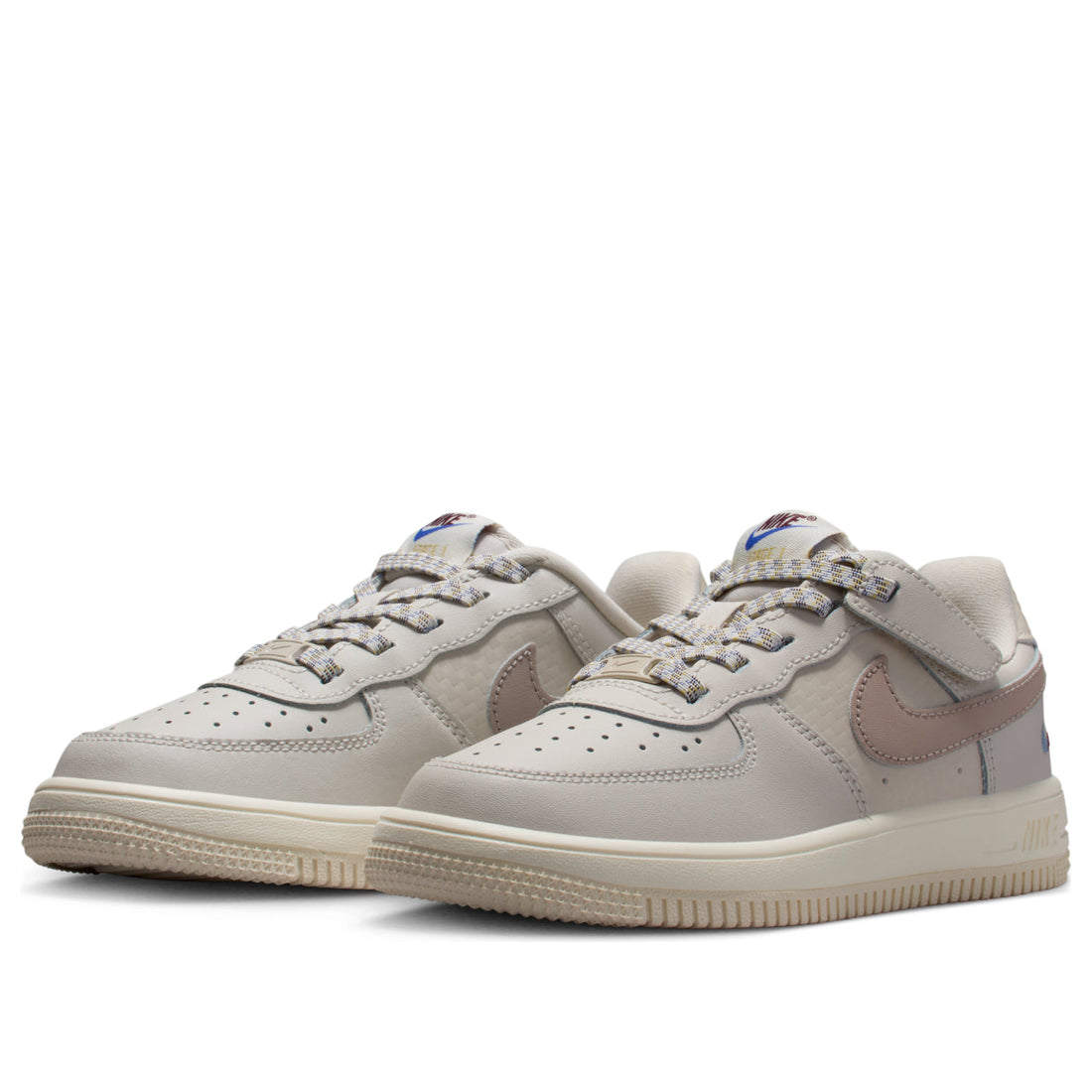 (PS) Nike Force 1 Low LV8 EasyOn 'Light Orewood Brown Burgundy Crush' IH4496-100