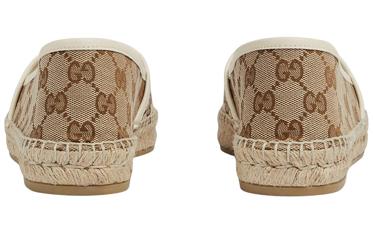 (WMNS) Gucci x Pikarar Appliqu GG Shoes 'Beige' 737513-FABOS-9743