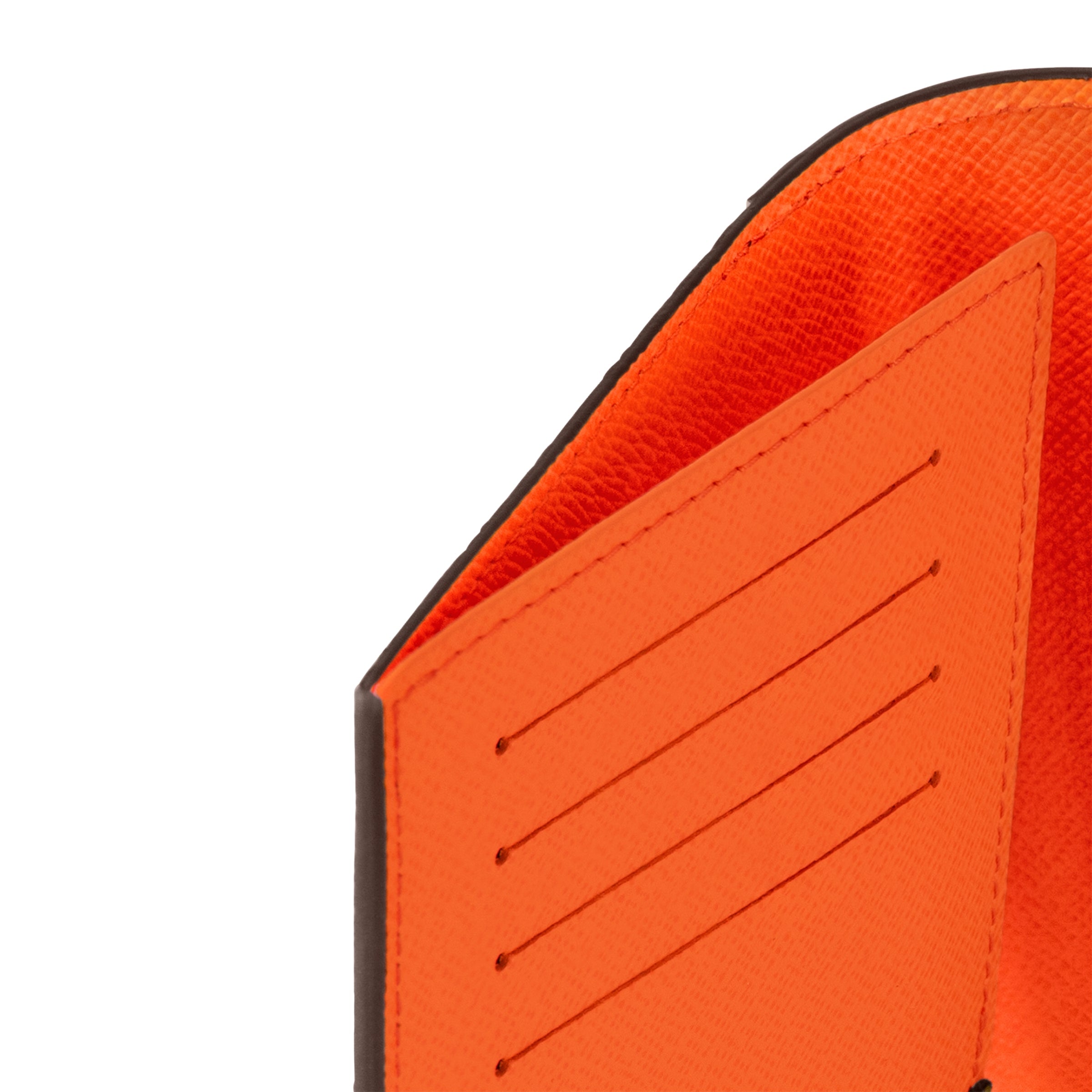 LOUIS VUITTON Passport Cover Monogram Macassar Canvas 'Orange' M82863