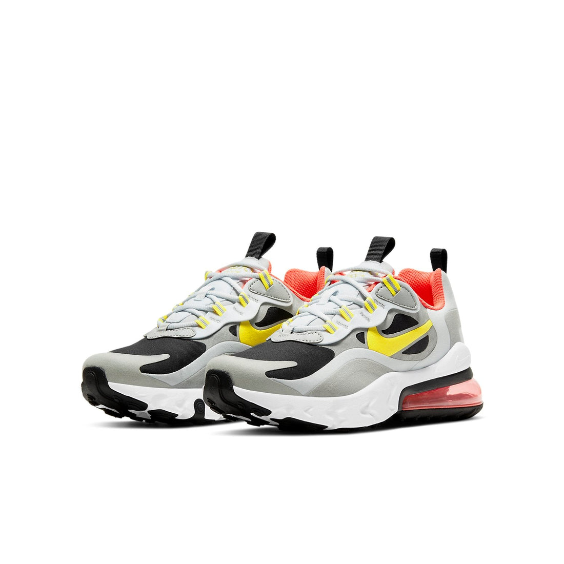 (GS) Nike Air Max 270 React 'Smoke Grey High Voltage' BQ0103-023