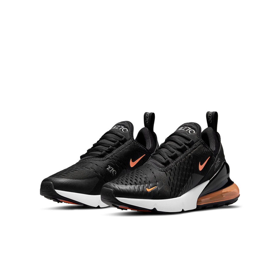 (GS) Nike Air Max 270 'Black Total Orange' DM3208-001