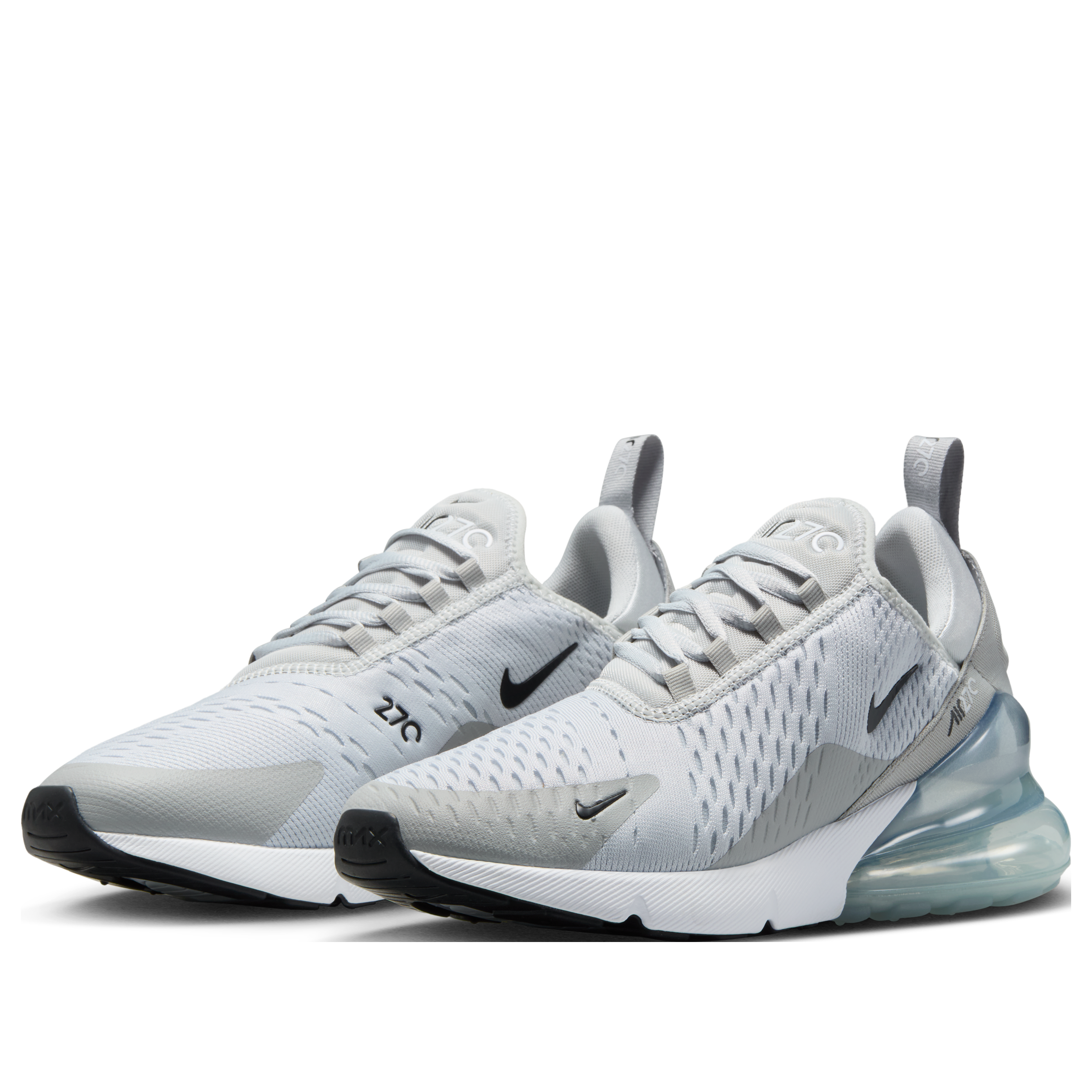 (WMNS) Nike Air Max 270 'Pure Platinum Light Smoke Grey Metallic Silver' AH6789-018