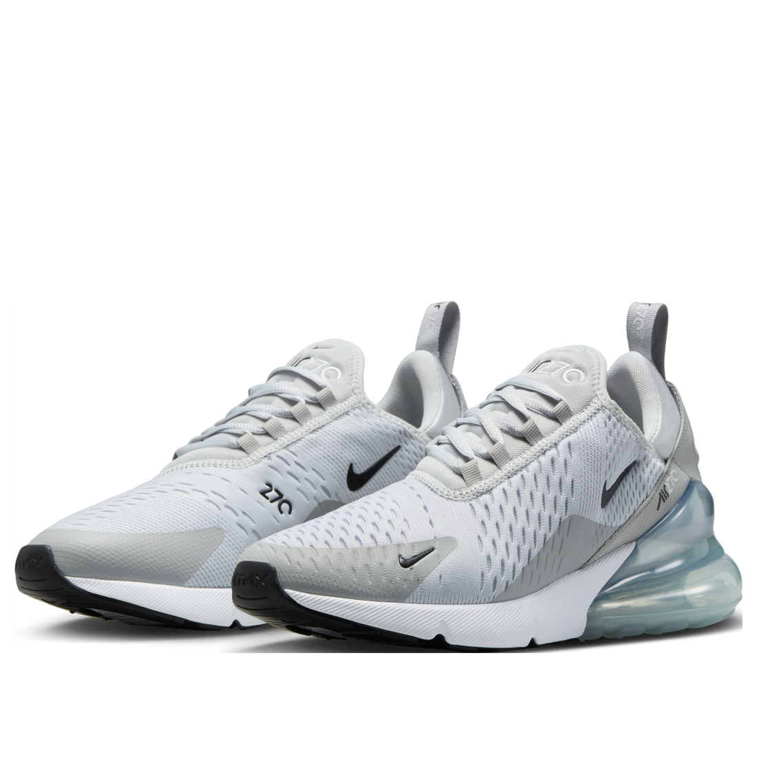 (WMNS) Nike Air Max 270 'Pure Platinum Light Smoke Grey Metallic Silver' AH6789-018