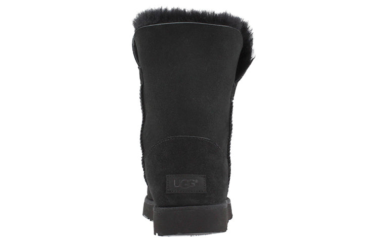 (WMNS) UGG Classic Cuff 'Black' 1016418-BLK