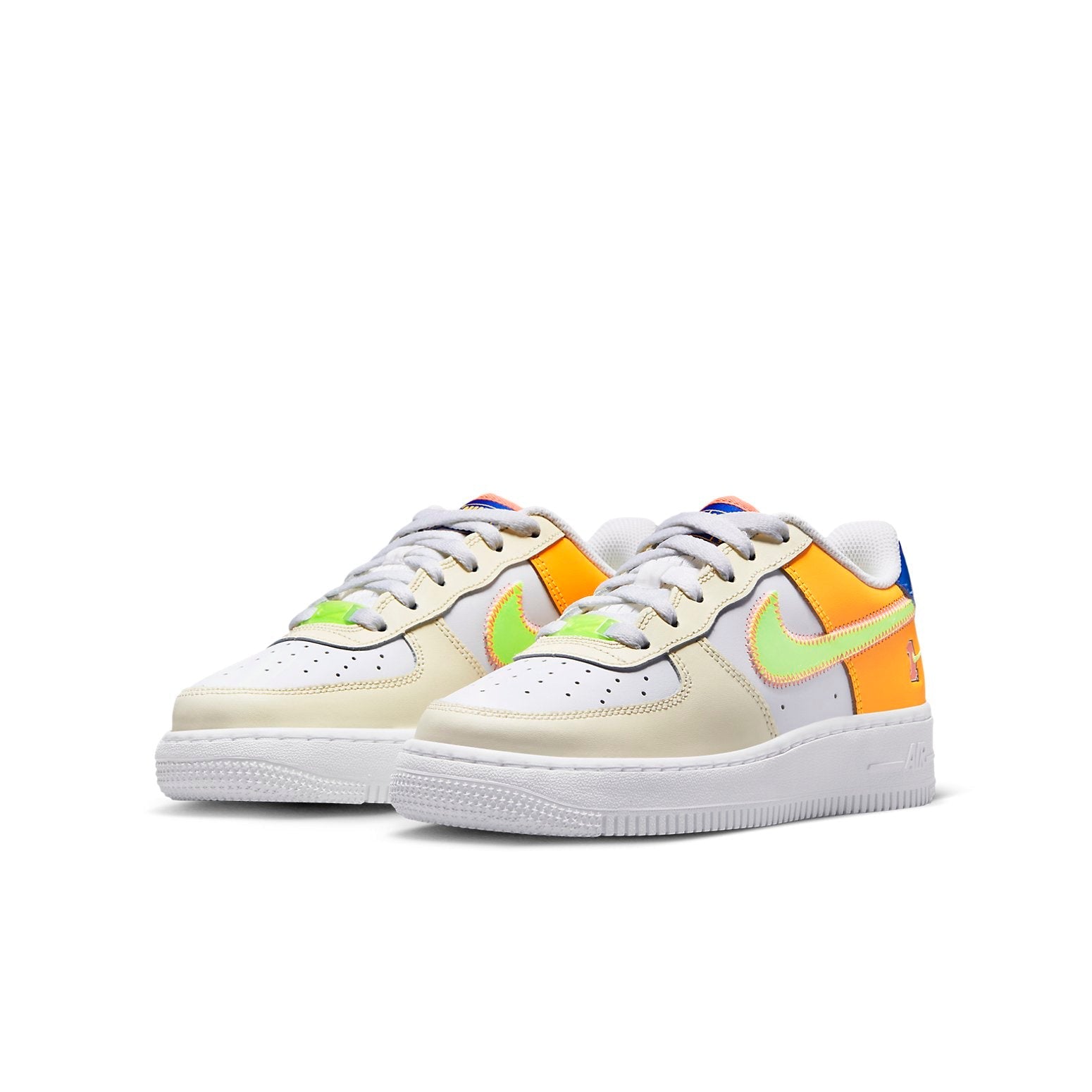(GS) Nike Air Force 1 LV8 'Player One - Laser Orange' FB1838-131