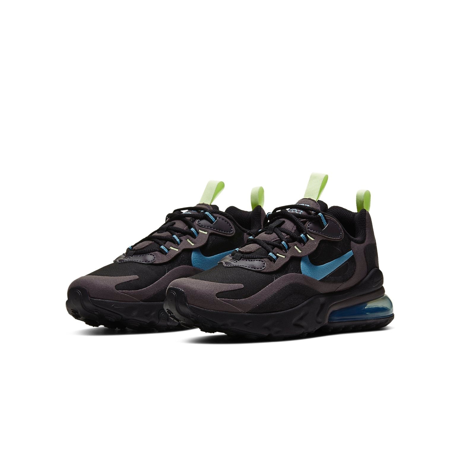 (GS) Nike Air Max 270 React 'Black Cerulean' BQ0103-012