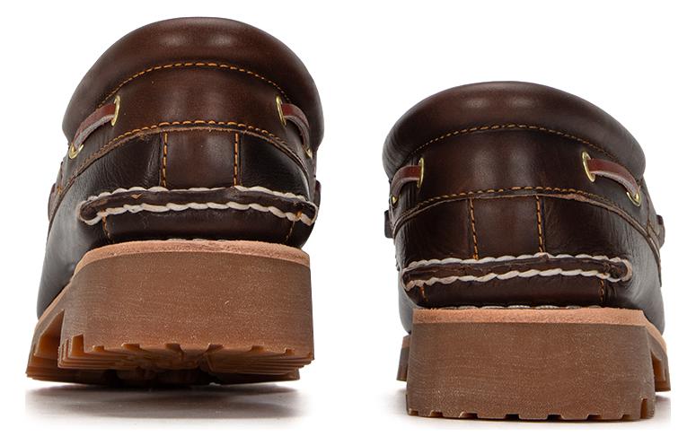 Timberland 3-Eye Lug Handsewn Boat Shoe 'Brown' 30003214