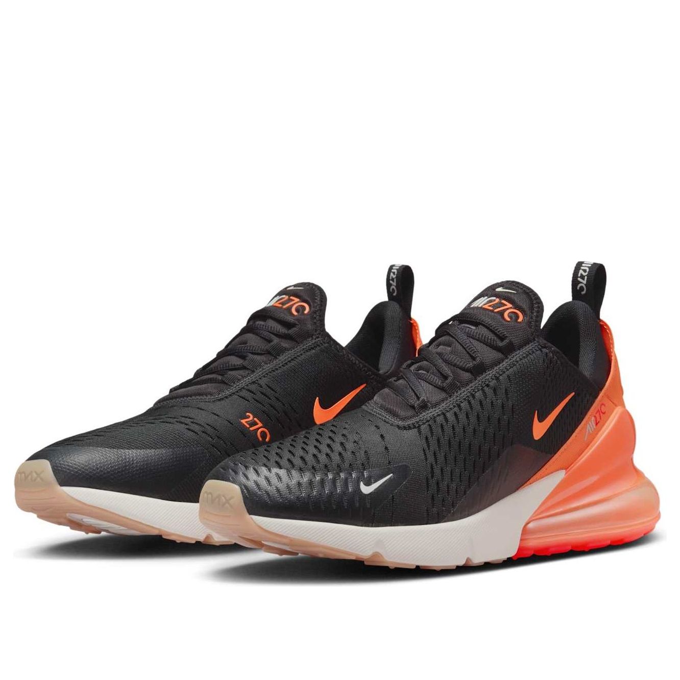 Nike Air Max 270 'Black Phantom Total Orange' AH8050-030