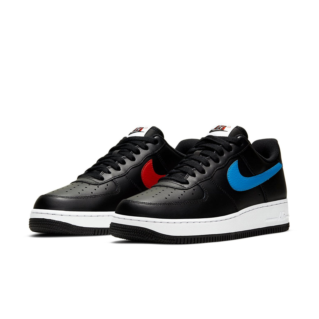 Nike Air Force 1 '07 'Mismatch Swooshes - Black' CT2816-001