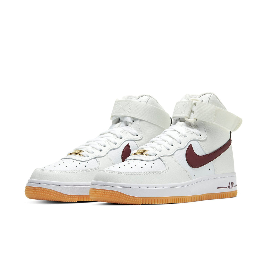 (WMNS) Nike Air Force 1 High 'White Night Maroon' 334031-113