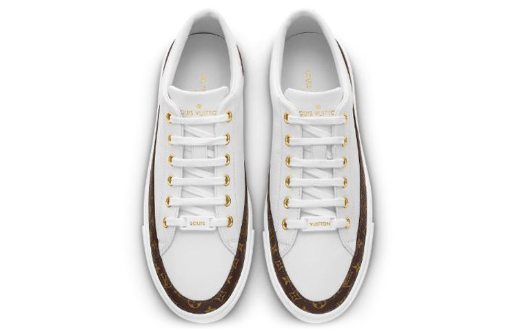 (WMNS) LOUIS VUITTON LV Stellar Calfskin Sports Shoes White 1A67Q8