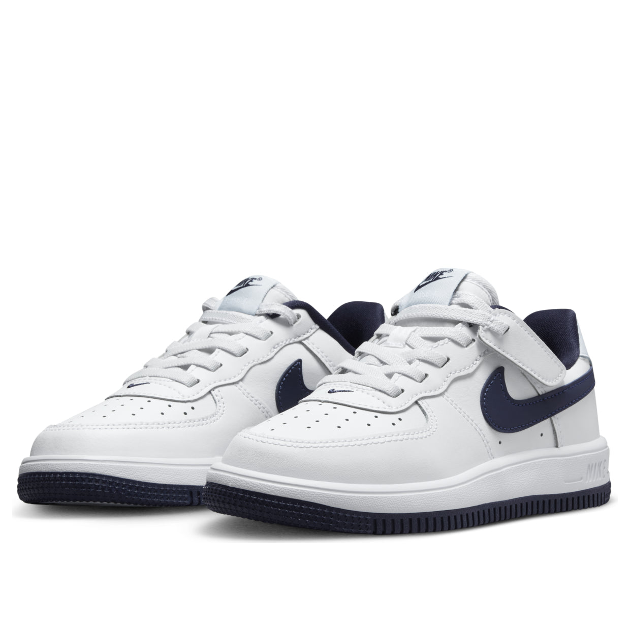 (PS) Nike Force 1 Low EasyOn 'White Midnight Navy' FN0237-104