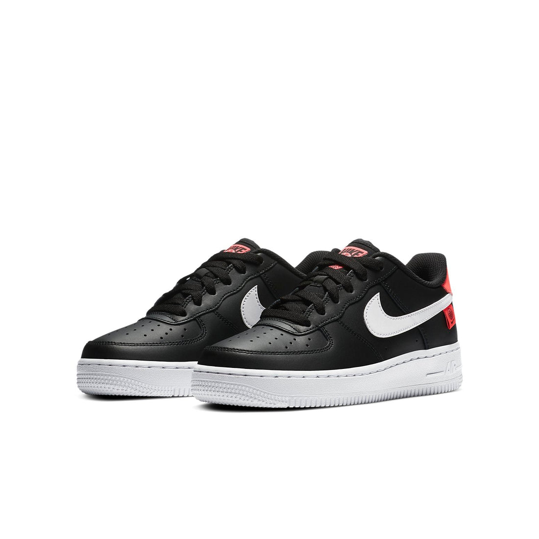 (GS) Nike Air Force 1 '07 Low 'Worldwide Pack - Black Flash Crimson' CN8533-001