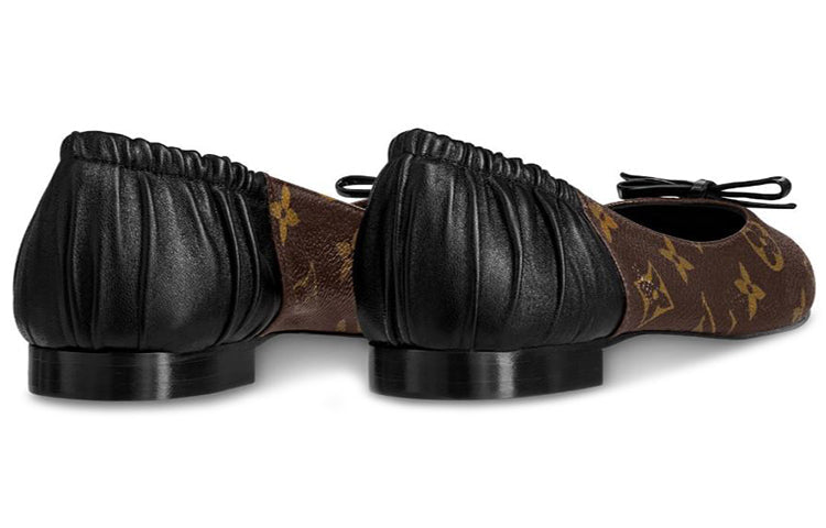 (WMNS) LOUIS VUITTON Joy Ballerina Shoes 'Brown Monogram' 1A87XU