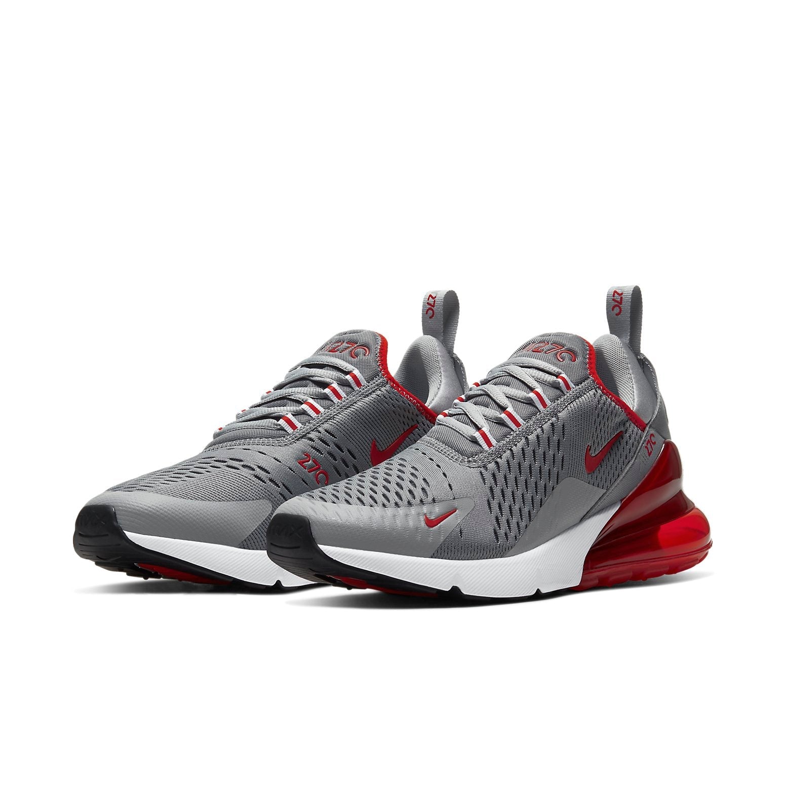 Nike Air Max 270 'Particle Grey University Red' CW7048-001