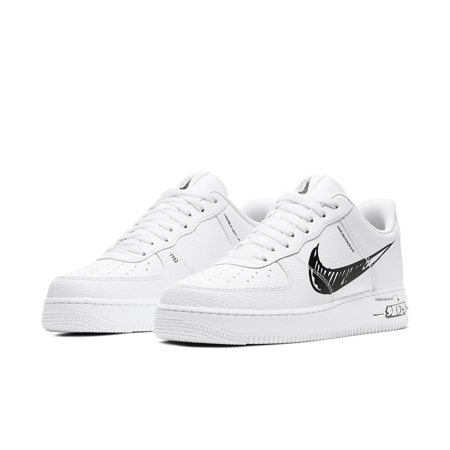 Nike Air Force 1 Low 'Sketch - Black' CW7581-101