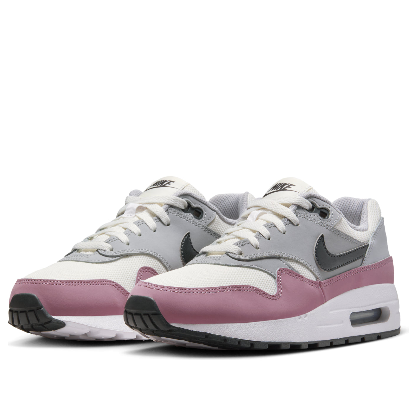 (GS) Nike Air Max 1 'Summit White Grey Pink' DZ3307-115