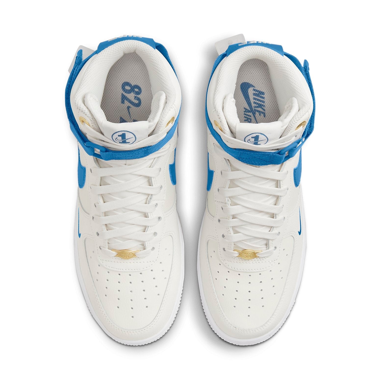 (WMNS) Nike Air Force 1 High SE '40th Anniversary - Sail Blue Jay' DQ7584-100