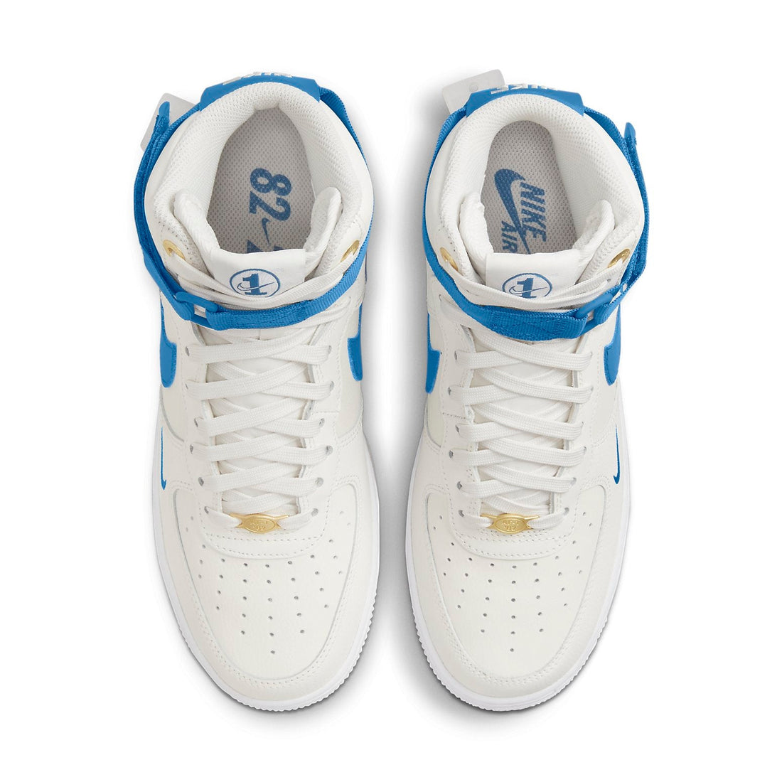 (WMNS) Nike Air Force 1 High SE '40th Anniversary - Sail Blue Jay' DQ7584-100