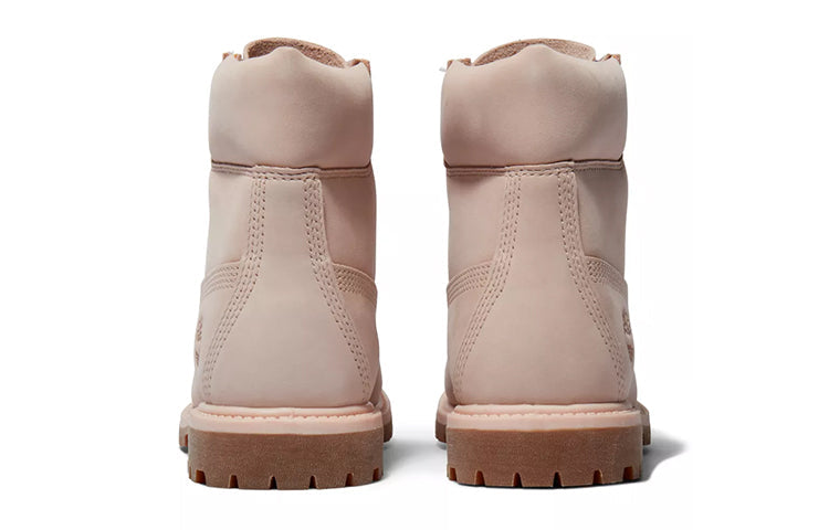 (WMNS) Timberland Premium 6 Inch Waterproof Boots 'Light Pink Nubuck' A5SRF662