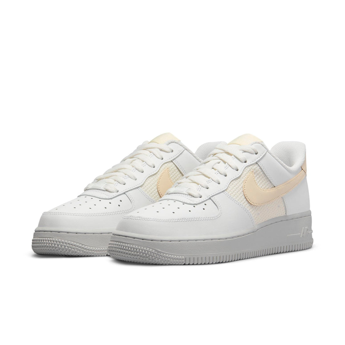 (WMNS) Nike Air Force 1 '07 ESS 'Cross Stitch - White Fossil' DJ9945-100