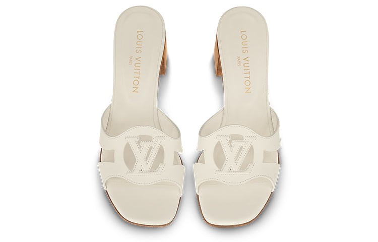 (WMNS) LOUIS VUITTON Isola 45mm Sandals 'White' 1ABYTA