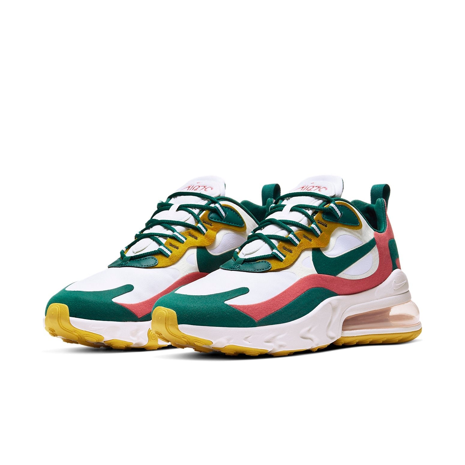 Nike Air Max 270 React 'White Turquoise Yellow' CT1264-103