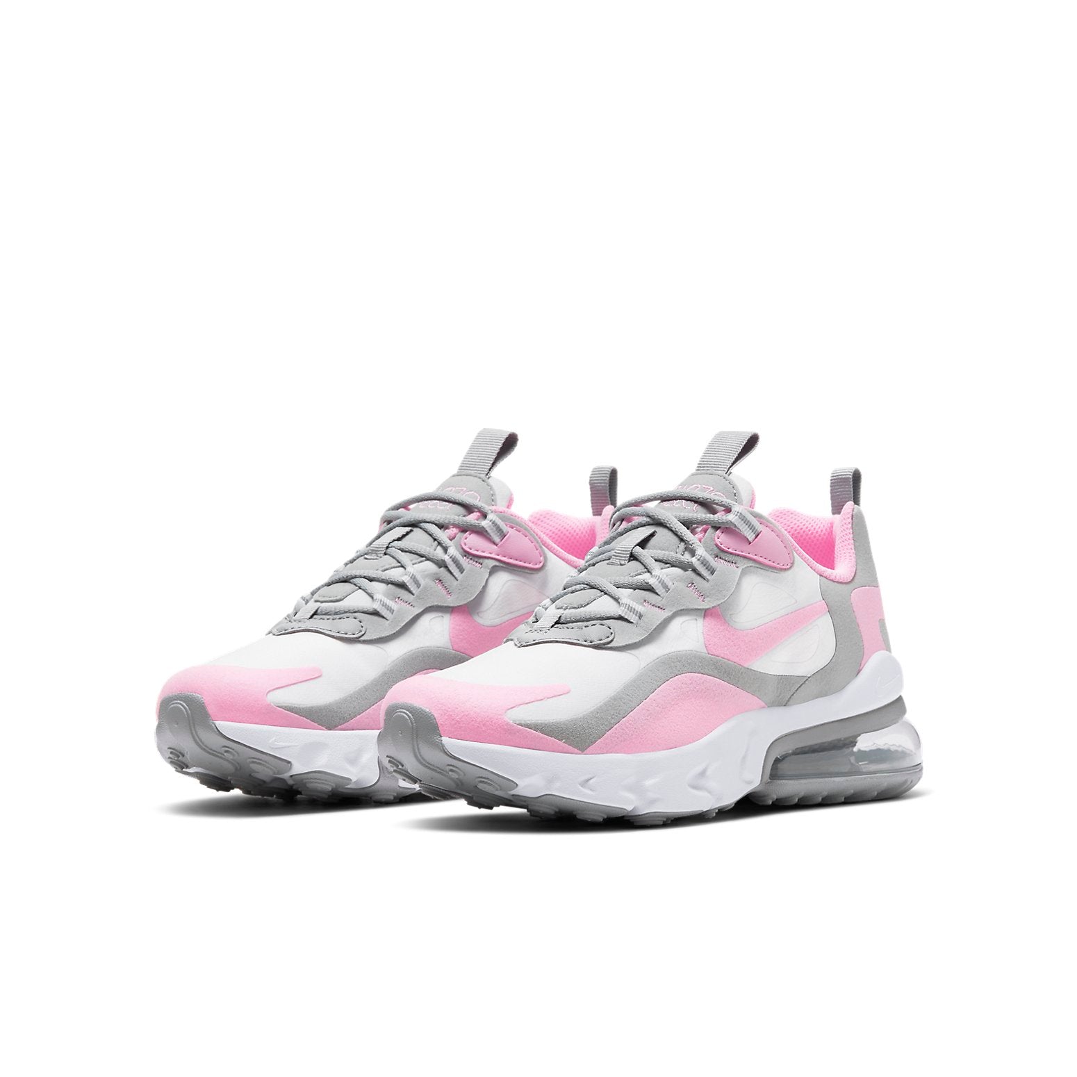 (GS) Nike Air Max 270 React 'White Pink' BQ0103-104