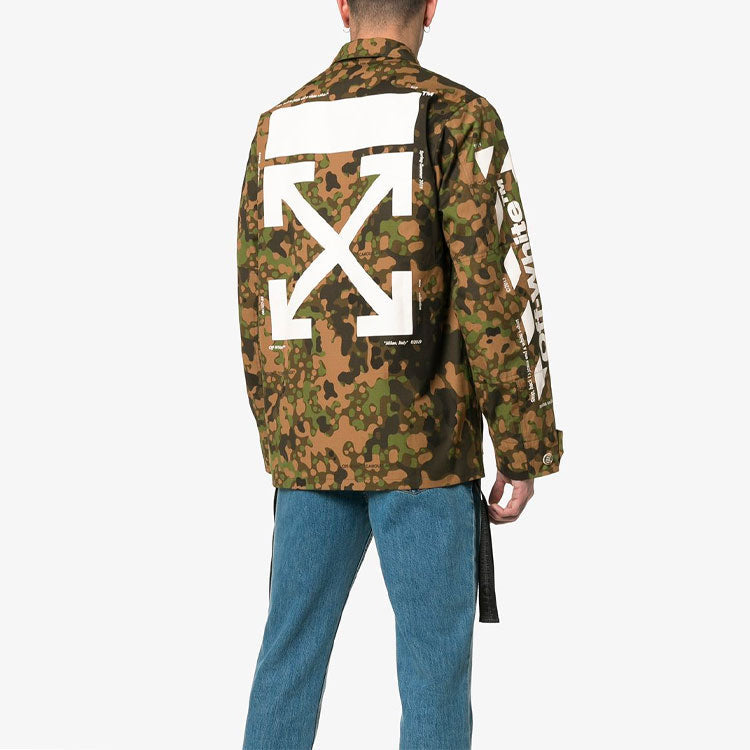 Off-White Camouflage Diag Field Jacket OMEL006S19A660249901