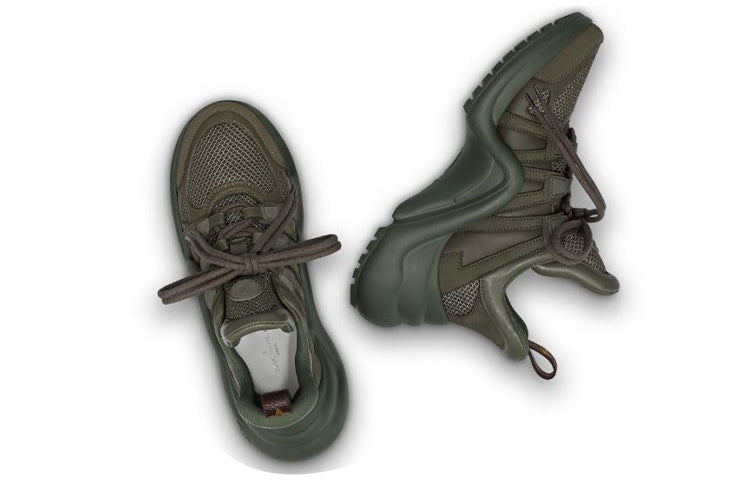 (WMNS) LOUIS VUITTON Archlight 1.0 Sneakers 'Olive Green' 1A8822