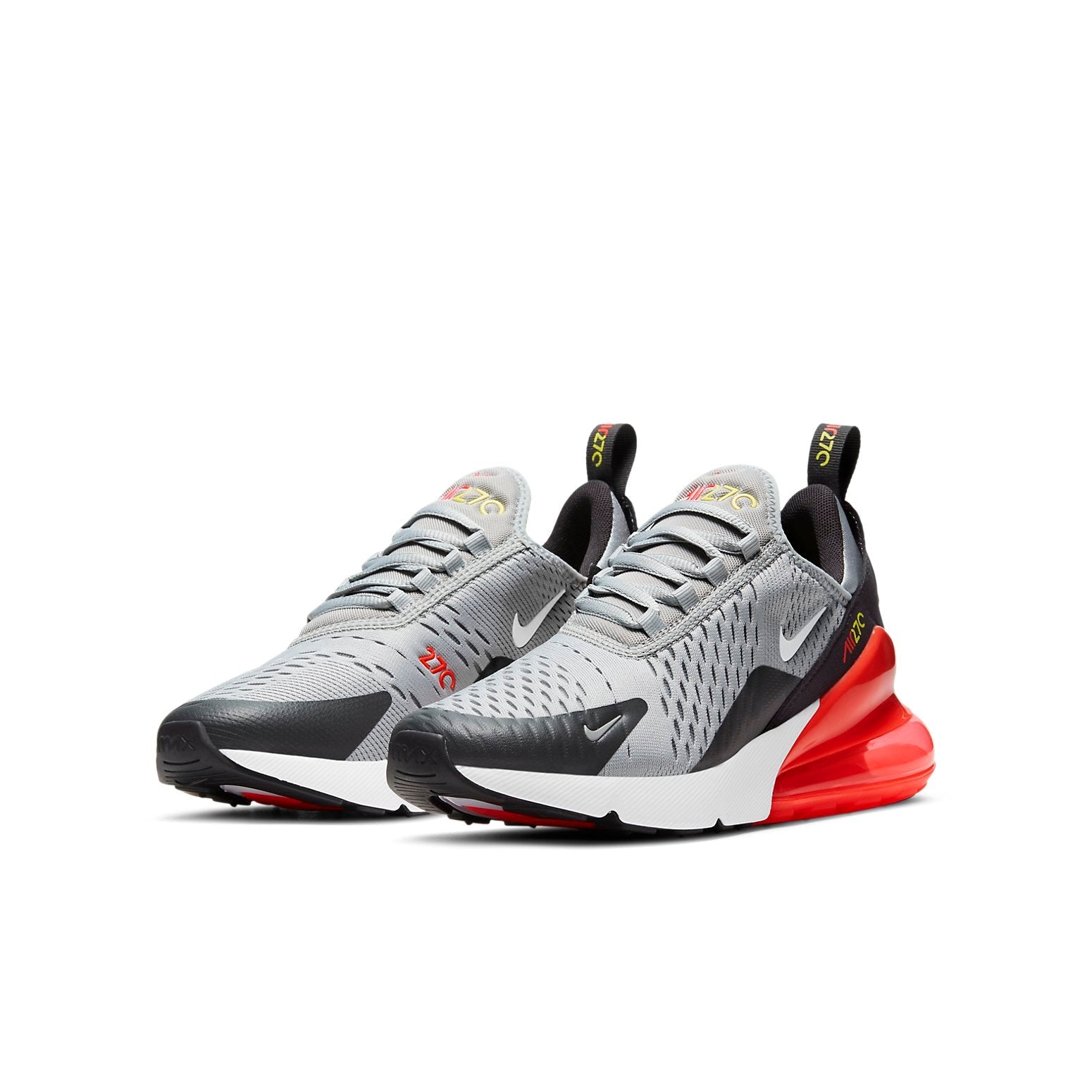 (GS) Nike Air Max 270 'Light Smoke Grey Crimson' 943345-022