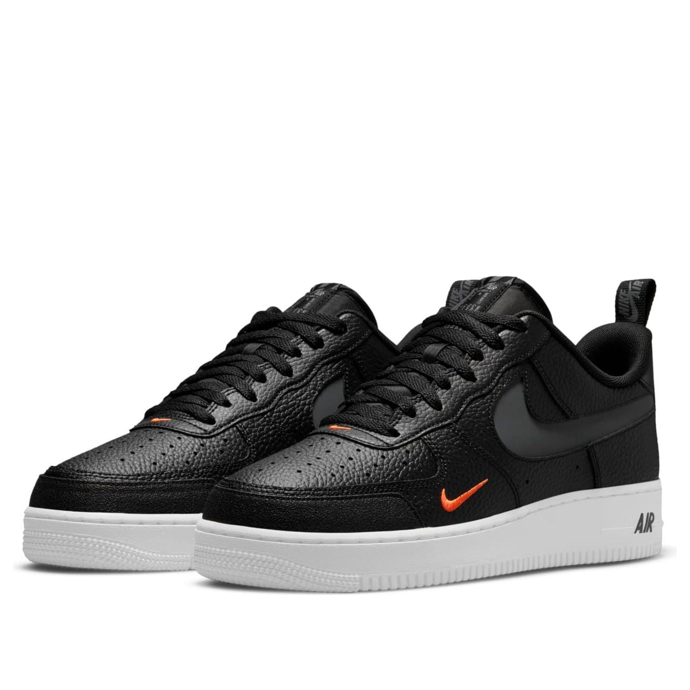 Nike Air Force 1 LV8 'Black Total Orange' DJ6887-001