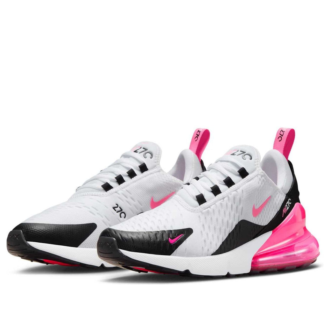 (WMNS) Nike Air Max 270 'White Black Hyper Pink' AH6789-127