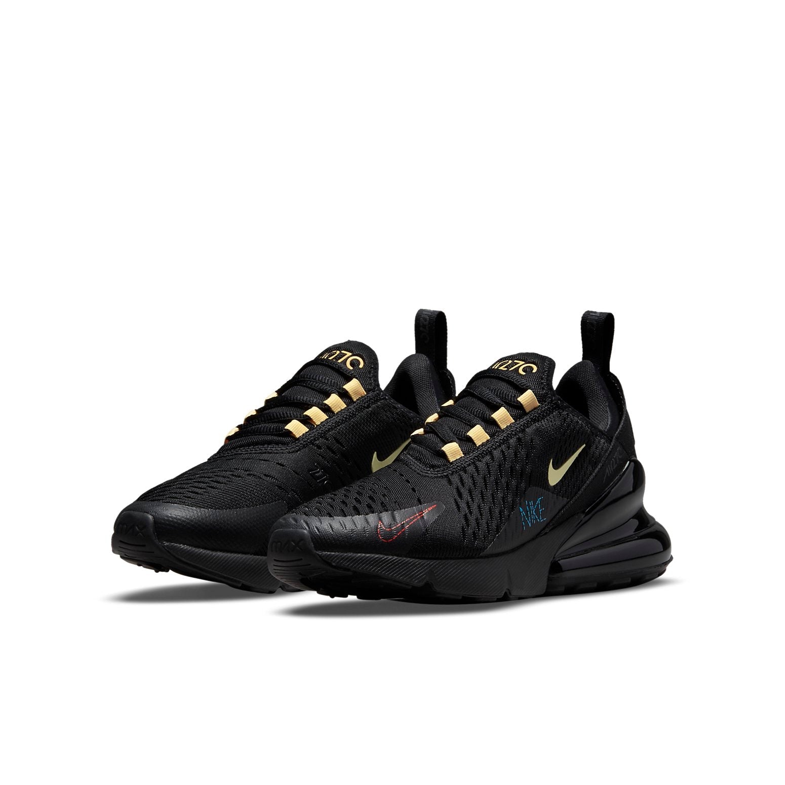 (GS) Nike Air Max 270 'Black Lime Ice Crimson' DN8001-001