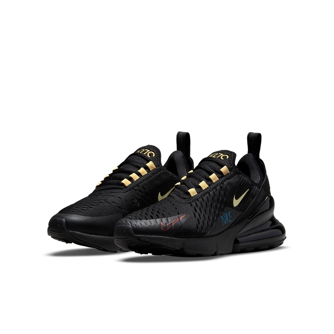 (GS) Nike Air Max 270 'Black Lime Ice Crimson' DN8001-001