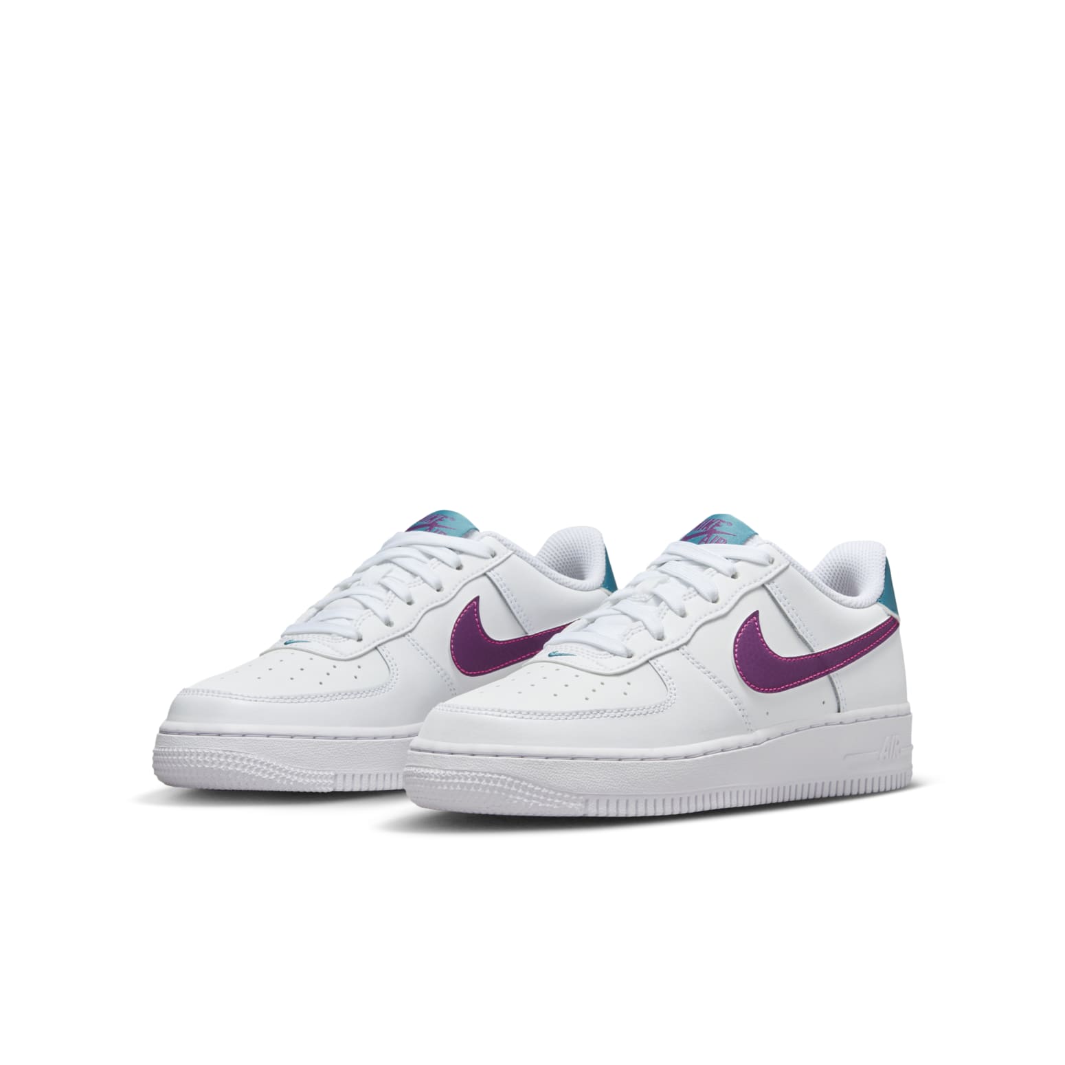 (GS) Nike Air Force 1 Low 'White Viotech' FV5948-108