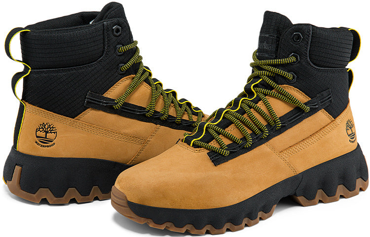 Timberland Greenstride Edge Waterproof Wide Fit Boots 'Wheat Nubuck' A2KT2W