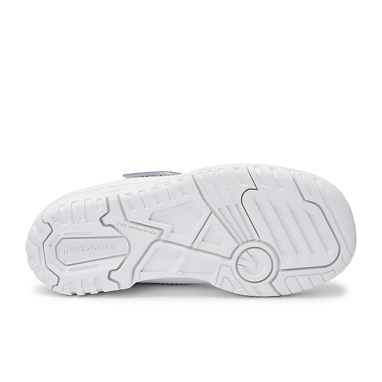 (PS) New Balance NB 550 Bungee Lace with Top Strap 'Triple White' PHB550WW