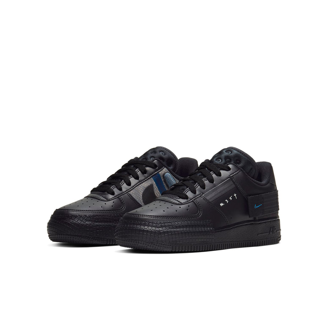 (GS) Nike Air Force 1 Type 'Black Photo Blue' BQ4793-002