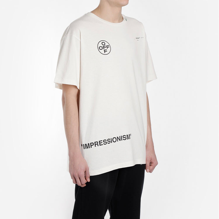 Off-White Stencil Logo T-Shirt 'White' OMAA038R191850150228