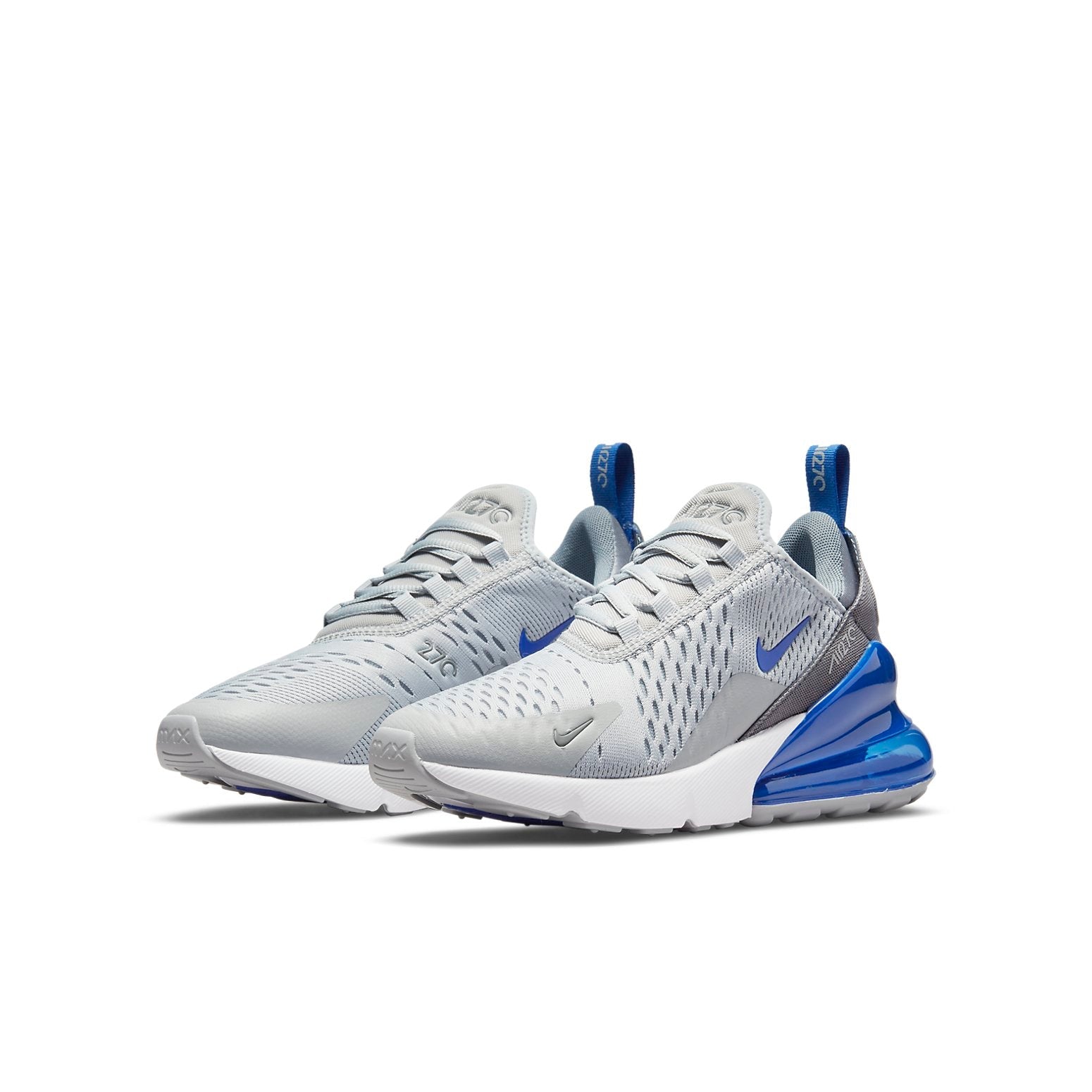 (GS) Nike Air Max 270 'Light Smoke Grey Game Royal' DN8009-001