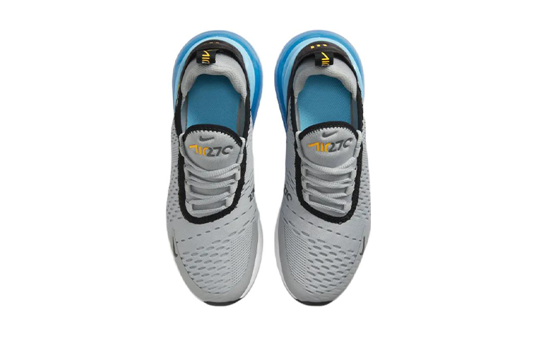 (GS) Nike Air Max 270 'Light Smoke Grey Baltic Blue' 943345-027