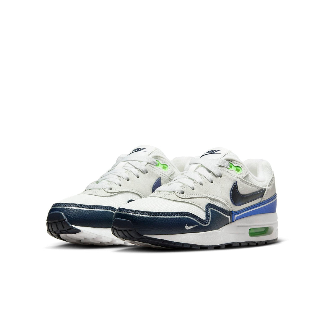 (GS) Nike Air Max 1 'Obsidian Royal Outlines' HF7814-100