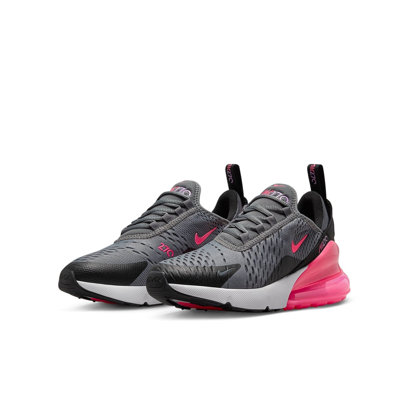 (GS) Nike Air Max 270 'Grey Hyper Pink' 943345-031