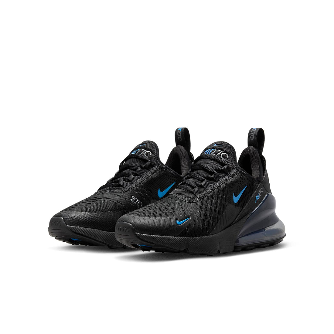 (GS) Nike Air Max 270 'Black Imperial Blue' CN9575-001