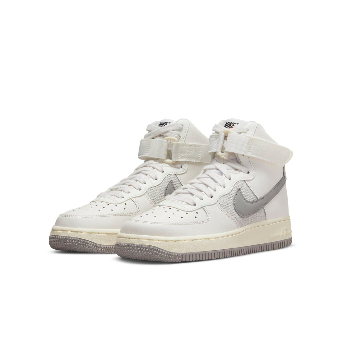 (GS) Nike Air Force 1 High Leather 'Sail Medium Grey' DV2236-100