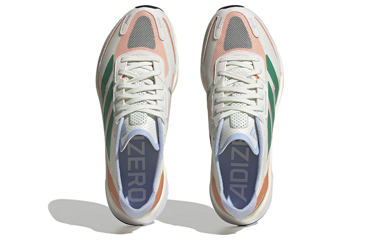 (WMNS) adidas Adizero Boston 11 'White Tint Court Green' HQ3697