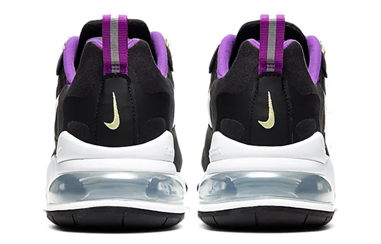 (WMNS) Nike Air Max 270 React SE 'Black White Vivid Purple' CV7956-011