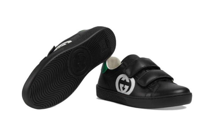 (GS) Gucci GG Ace Sneakers 'Black' 647073-BOQB0-1061